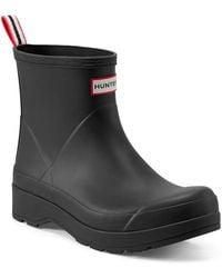 HUNTER - Play Short Rain Boot - Lyst