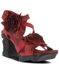 L'ARTISTE - Shelly Platform Sandal - Lyst