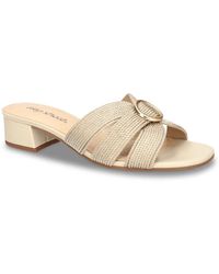 Easy Street - Extra Wide Width Onyx Sandal - Lyst