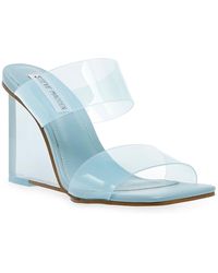 Steve Madden Isa Wedge in Pink | Lyst