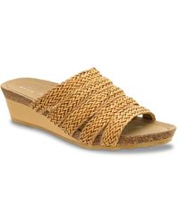 David Tate - Fabiana Wedge Sandal - Lyst