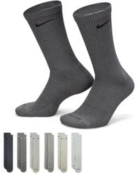 Nike - Everyday Plus Cushioned Crew Socks 6 Pack - Lyst