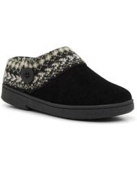 Clarks - Fair Isle Sweater Slipper - Lyst