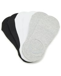 Keds - Compression Lshape No Show Liners 6 Pack - Lyst