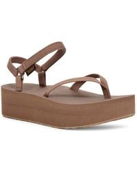 Teva - Flatform Slim Platform Sandal - Lyst