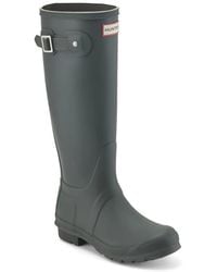 HUNTER - Original Back Adjustable Tall Rain Boot - Lyst