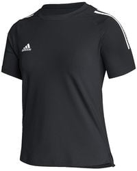 adidas - Hi Low Short Sleeve Volleyball Jersey - Lyst