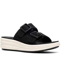 Clarks - Cloudstepper Drift Faye Wedge Sandal - Lyst