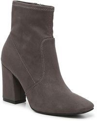 unisa black leather ankle boots