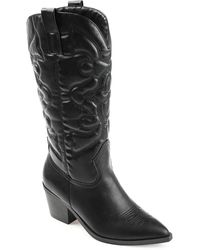 Journee Collection - Wide Width Chantry Wide Calf Boot - Lyst