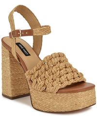 Nine West - Vadyn Platform Sandal - Lyst