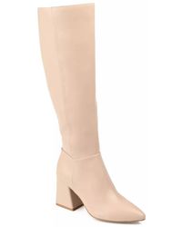 Journee Collection - Wide Width Landree Wide Calf Boot - Lyst