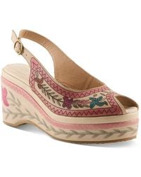 L'ARTISTE - Art De Vivre Platform Sandal - Lyst