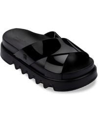 Melissa - Cozy Cross Jelly Platform Sandal - Lyst