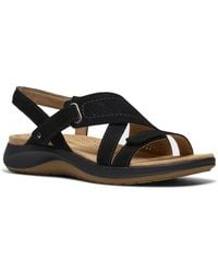 Clarks - Wide Width Maelynn Gem Sandal - Lyst