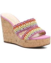 Jessica Simpson Satela Wedge Sandal - Pink