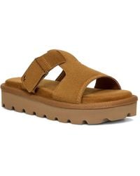 UGG - Tizz Slide Sandals, Suede - Lyst