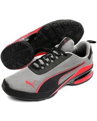 PUMA Viz Runner Graphic Wide Training Shoes in Black for Men - Lyst