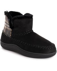 Muk Luks - Haven Bootie Slipper - Lyst
