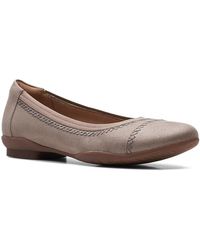 clarks women's sara bay ballet flat