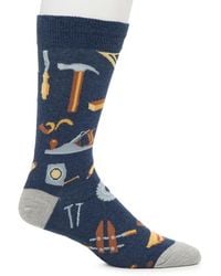 Socksmith - Can You Fix It Crew Socks - Lyst