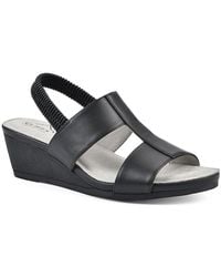 White Mountain - Candea Wedge Sandal - Lyst