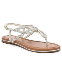 kelly and katie courtnee sandal gold