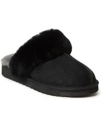 Dearfoams - Sydney Scuff Slipper - Lyst