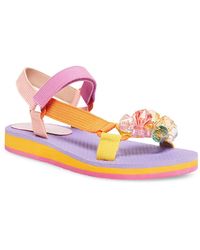 betsey johnson genie flat sandal