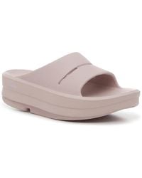 OOFOS - Oomega Ooahh Wedge Sandal - Lyst