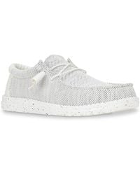 HEYDUDE - Wide Width Wally Stretch Sox Slipon - Lyst