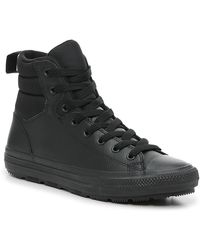 Converse Leather Chuck Taylor All Star Waterproof Nubuck Men's Boot in  Black for Men | Lyst
