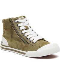 Rocket Dog Sienna Jersey Shoes Ladies Low Sneakers Laces Fastened Lightweight 