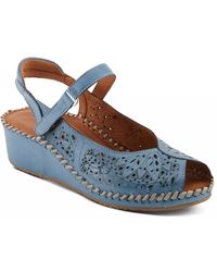 Spring Step - Santonio Wedge Sandal - Lyst