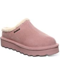 BEARPAW - Izzy Platform Slipper - Lyst