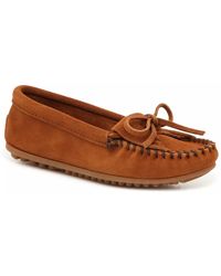 Minnetonka - Wide Width Kilty Moccasin - Lyst