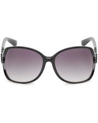 Jessica Simpson - Vented Oversized Sunglasses - Lyst