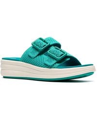 Clarks - Cloudstepper Drift Faye Wedge Sandal - Lyst