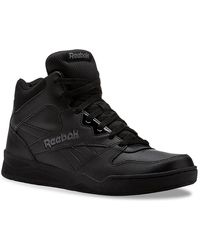 black reebok high tops