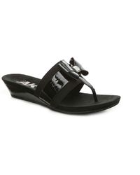 anne klein sport impeccable wedge sandal