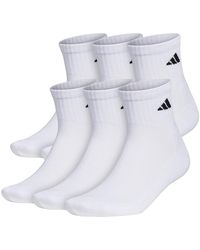 adidas - Cushioned Quarter Ankle Socks - Lyst
