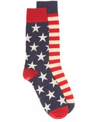 Socksmith - American Flag Crew Socks - Lyst