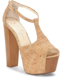 jessica simpson denim sandals
