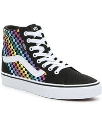 Vans Floral Platform High-Top Sneakers 