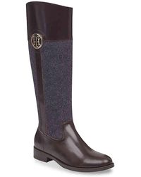 tommy hilfiger sock rain boot