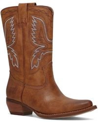 Frye & Co. - Irlene Short Deco Stitch Western Boot - Lyst