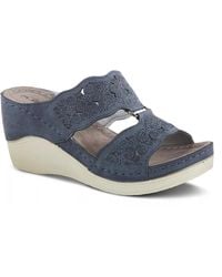 Flexus by Spring Step - Dreiser Wedge Sandal - Lyst