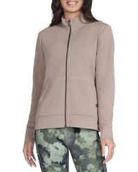Skechers - Hoodless Hoodie Go Walk Everywhere Jacket - Lyst