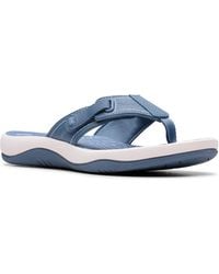 Clarks - Sunmaze Loop Sandal - Lyst