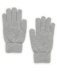 FireSide - Knitted Cuff Gloves - Lyst